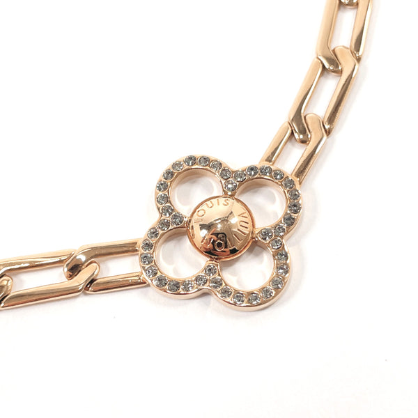 LOUIS VUITTON Necklace M66092 collier flower power Gold Plated/Rhinestone gold Women Used