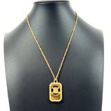 CELINE Necklace Triomphe metal gold Women Used
