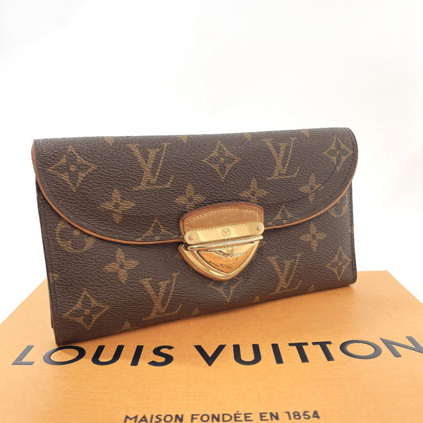 LOUIS VUITTON purse M60123 Portefeiulle Ugeni Monogram canvas Brown unisex Used