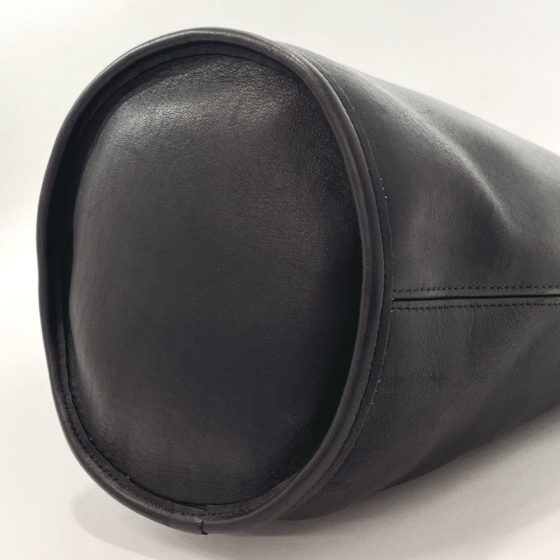 COACH Shoulder Bag 9953 Old coach leather Black unisex Used –