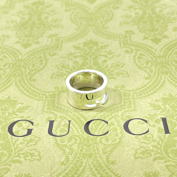 GUCCI Ring G ring Silver925 #10(JP Size) Silver unisex Used