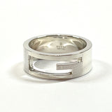 GUCCI Ring Branded Cutout G Silver925 #16.5(JP Size) Silver unisex Used