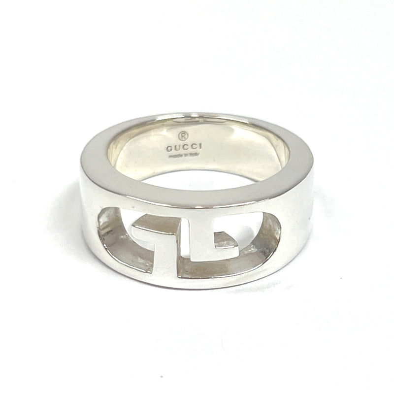 GUCCI Ring GG logo Silver925 #11(JP Size) Silver unisex Used – JP