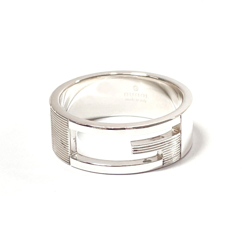 GUCCI Ring Branded Cutout G Silver925 #19(JP Size) Silver unisex Used