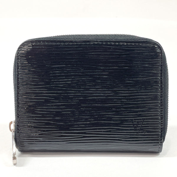 LOUIS VUITTON coin purse M6015N zip around purse Epi Leather Black Black unisex Used
