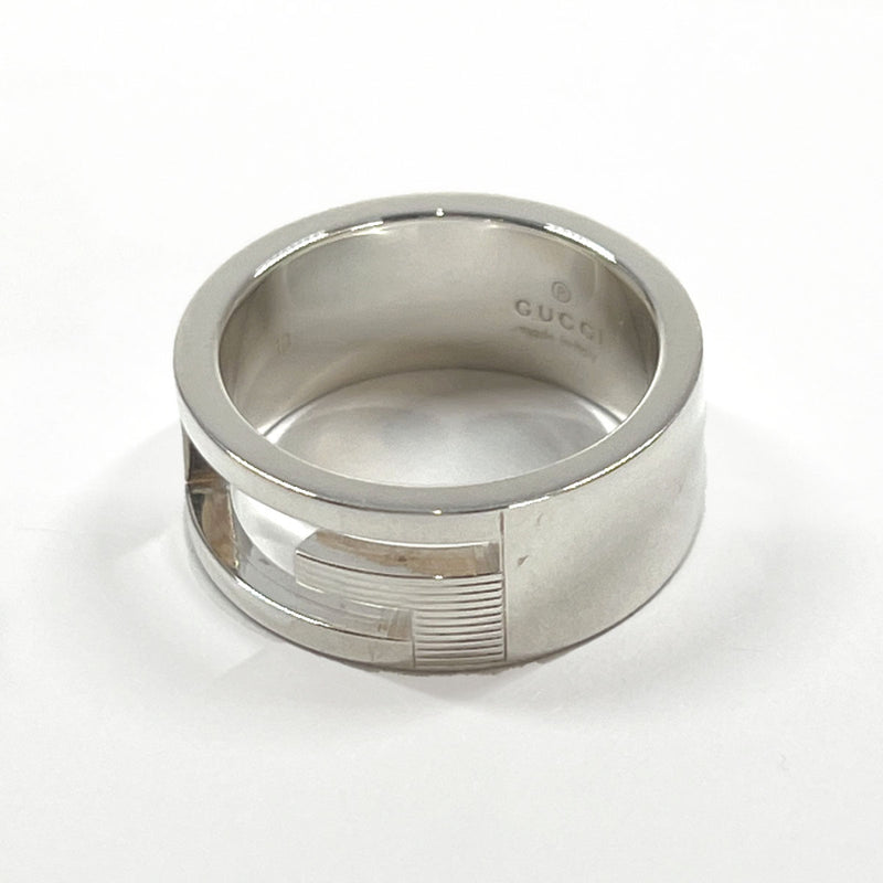 GUCCI Ring Branded Cutout G Silver925 #12(JP Size) Silver Women 