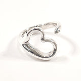 TIFFANY&Co. Ring Open heart Elsa Peretti Silver925 #10(JP Size) Silver Women Used