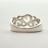 TIFFANY&Co. Ring Triple rubbing heart Paloma Picasso Silver925 #12(JP Size) Silver Women Used