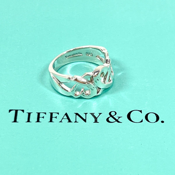 TIFFANY&Co. Ring Triple rubbing heart Paloma Picasso Silver925 #11(JP Size) Silver Women Used