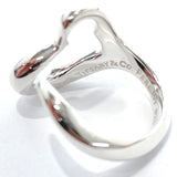 TIFFANY&Co. Ring Open heart El Saperetti Silver925 #10(JP Size) Silver Women Used