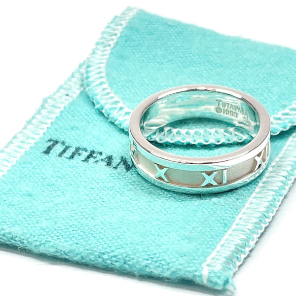 TIFFANY&Co. Ring Atlas Silver925 #18(JP Size) Silver mens Used