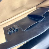 PRADA Business bag VR0006 Briefcase leather Black mens Used