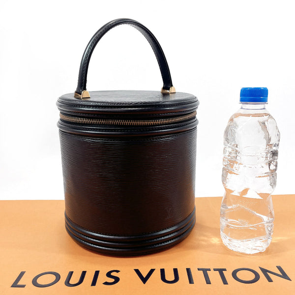 LOUIS VUITTON Handbag M48032  Cannes Vanity bag Epi Leather Black Women Used