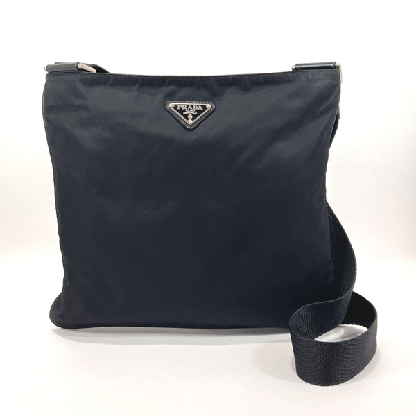 PRADA Shoulder Bag Nylon Black unisex Used