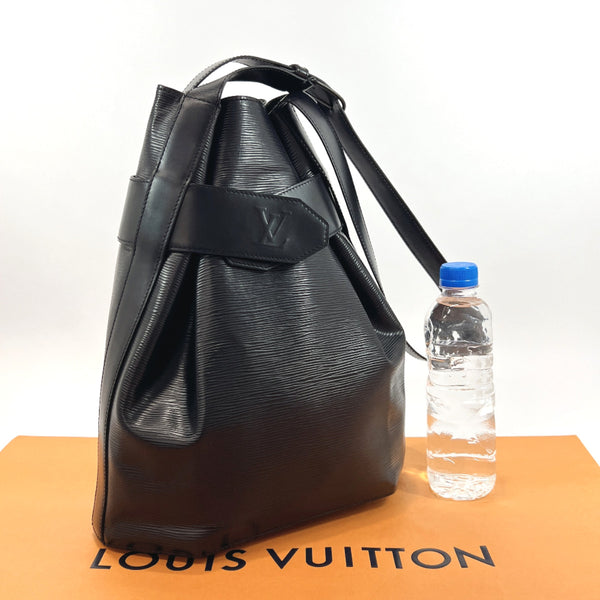 LOUIS VUITTON Shoulder Bag M80155 Sac DePaul GM Epi Leather Black Women Used