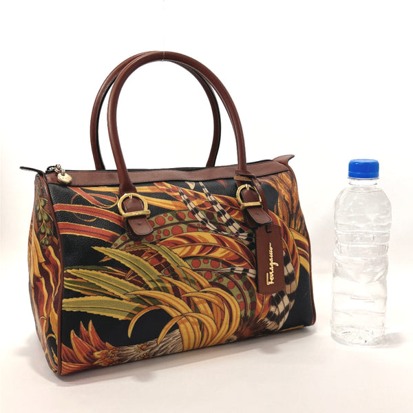 Salvatore Ferragamo Handbag PVC/leather multicolor Women Used