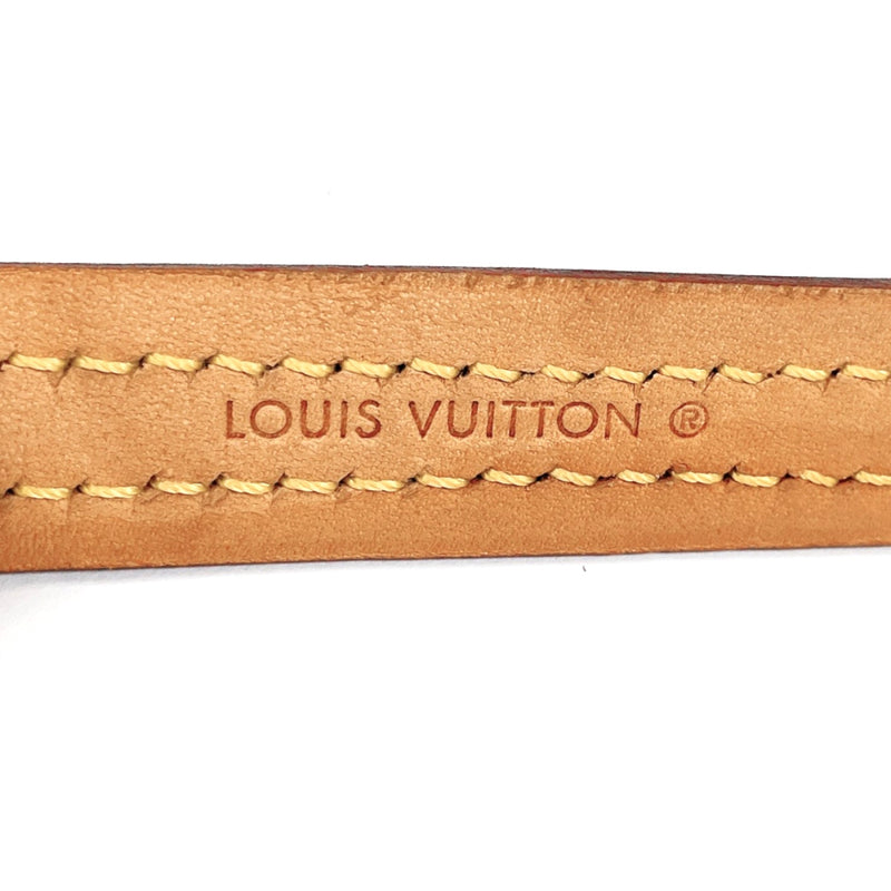 Louis Vuitton Lead Monogram Les Baxter MM M58056 Dog Leash Brown