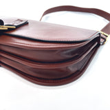 GUCCI Shoulder Bag 90659 leather Brown Women Used