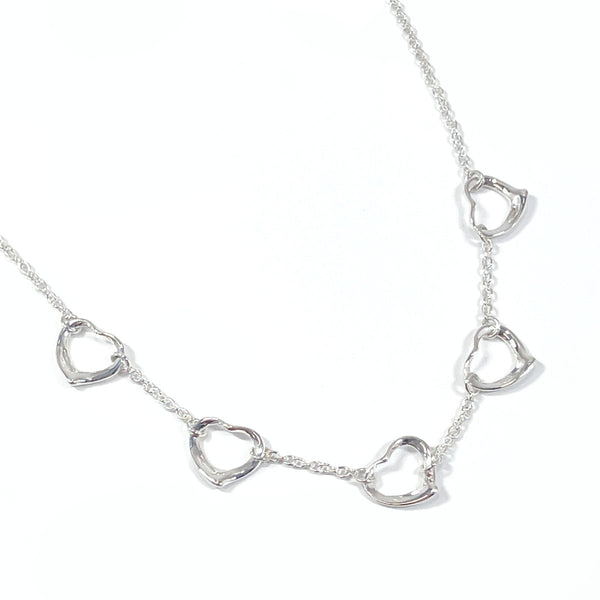 TIFFANY&Co. Necklace Five open heart El Saperetti Silver925 Silver Women Used