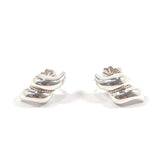 TIFFANY&Co. earring shell Silver925/K14 Gold Silver Silver Women Used