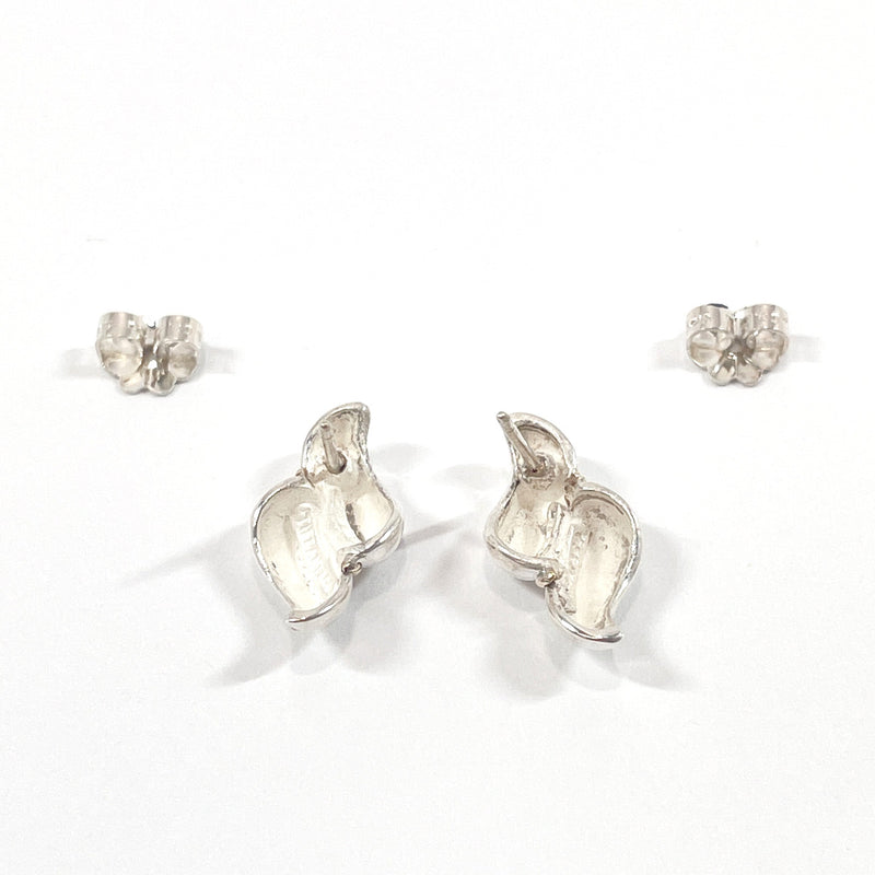 TIFFANY&Co. earring shell Silver925/K14 Gold Silver Silver Women Used
