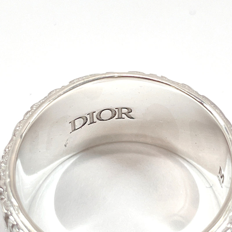 Christian Dior Dior Oblique Mens Rings 2021-22FW, Silver, S