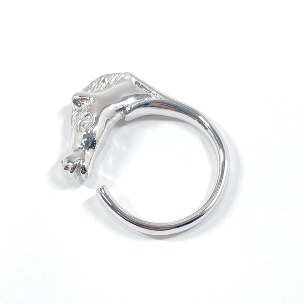 HERMES Ring Cheval Horse Silver #10(JP Size) Silver Women Used