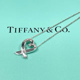 TIFFANY&Co. Necklace Loving heart Paloma Picasso Silver925/diamond Silver Women Used