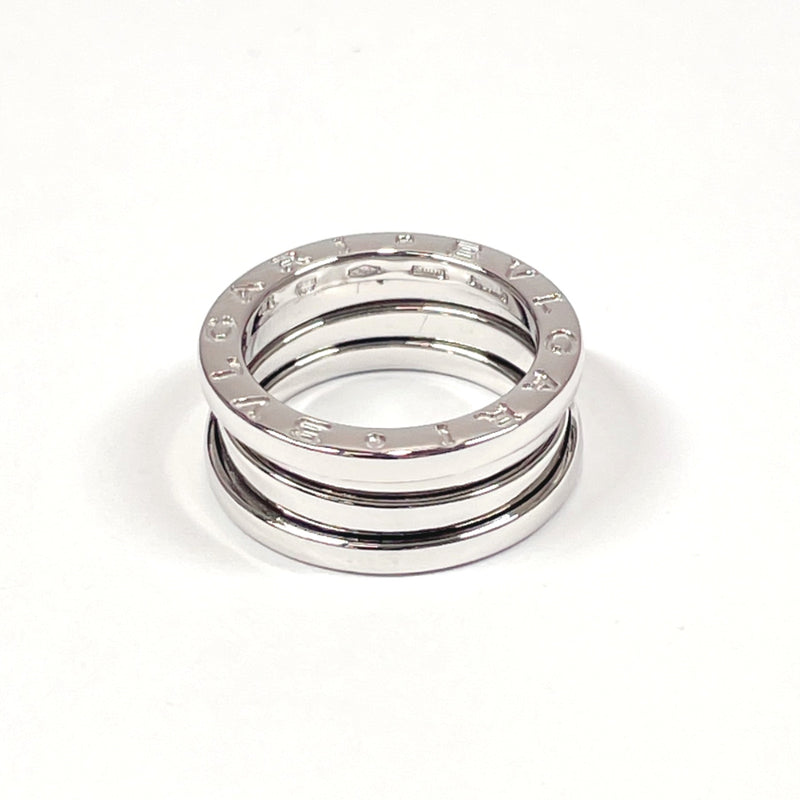 BVLGARI Ring Be zero one K18 white gold #7.5(JP Size) Silver Silver Women Used