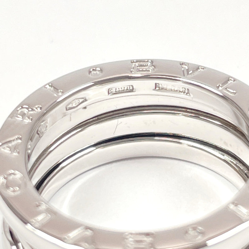 BVLGARI Ring Be zero one K18 white gold #7.5(JP Size) Silver Silver Women Used