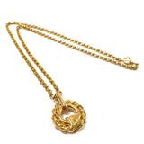 CELINE Necklace Macadam metal gold Women Used