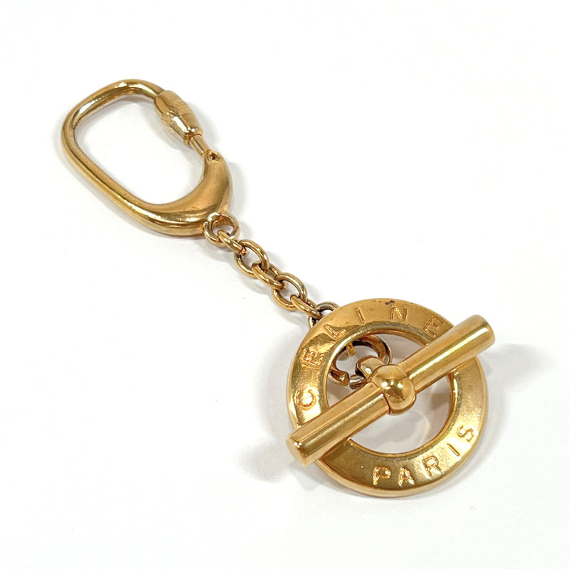 GOLD DIP Louis Vuitton Key Chain LV Logo M65216