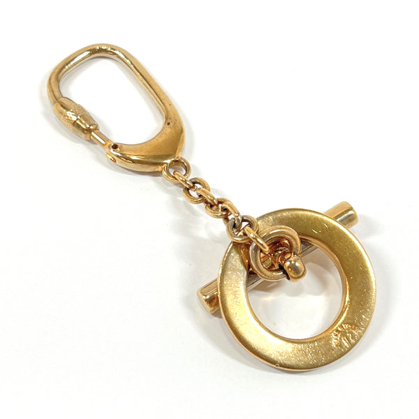 CELINE key ring charm metal gold Women Used