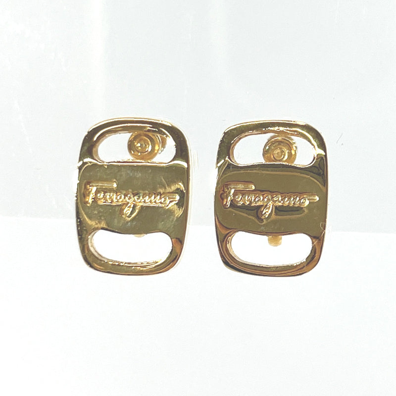 Salvatore Ferragamo Earring Vala metal gold Women Used