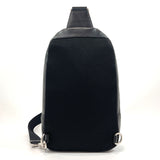 COACH bam bag F72353 Signature PVC/leather Black Black unisex Used