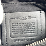 COACH bam bag C5386 bam bag Signature canvas/leather Black mens Used