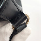 LOUIS VUITTON Shoulder Bag M59002 Noe Epi Leather Black Women Used