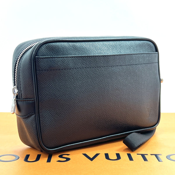 LOUIS VUITTON business bag M30814 Karga Taiga Black Black mens Used