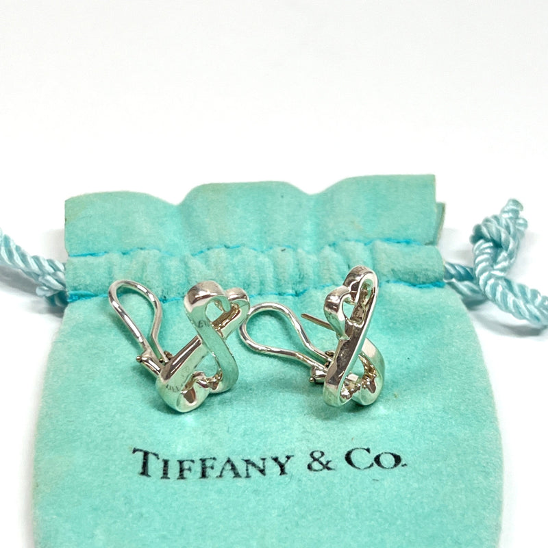 TIFFANY&Co. earring Double rubbing heart Paloma Picasso Silver925 Silver Women Used