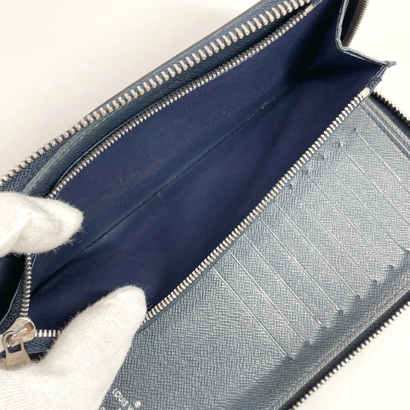 LOUIS VUITTON purse M61828 Zippy Wallet Vertical Epi Leather Navy Navy –