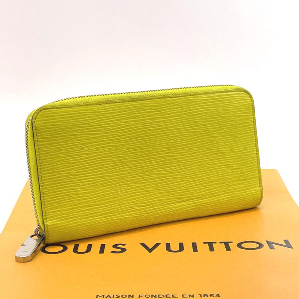 LOUIS VUITTON purse M60436 Zippy wallet Epi Leather yellow yellow Women Used