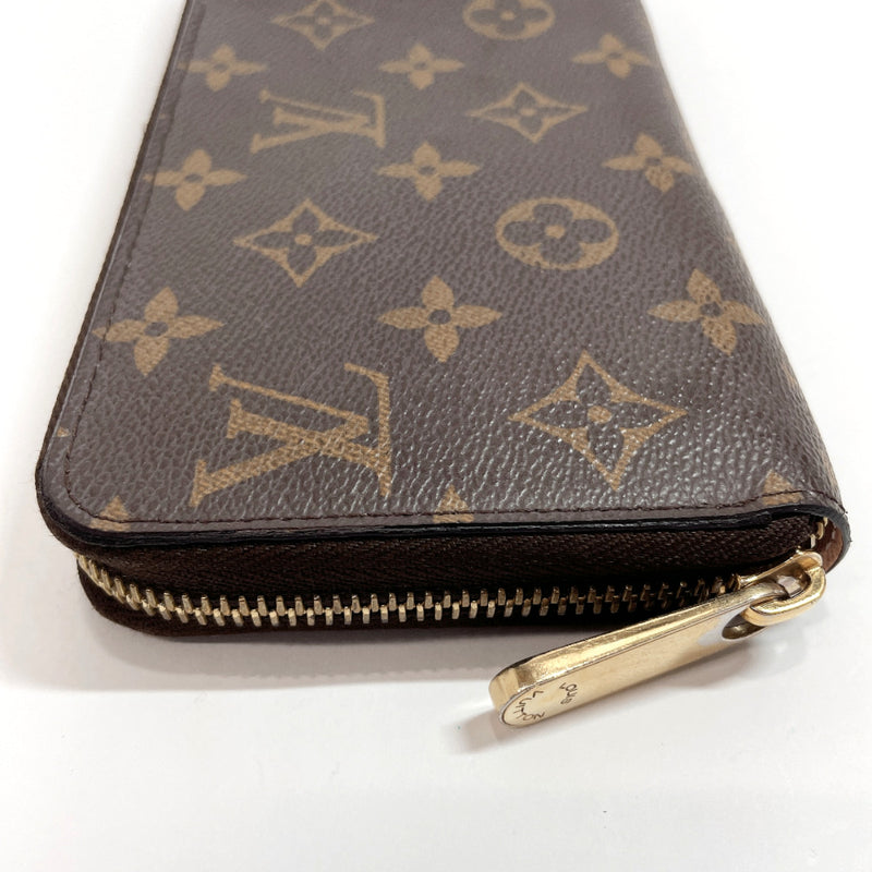 LOUIS VUITTON purse M41894 Zippy wallet Monogram canvas Brown Brown Women Used