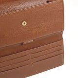 LOUIS VUITTON purse M61215 Porte Tresor International Monogram canvas Brown unisex Used
