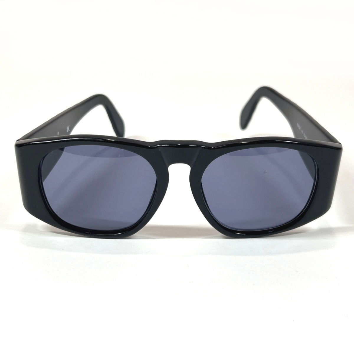 CHANEL sunglasses 01450 Matelasse COCO Mark Synthetic resin Black Women Used