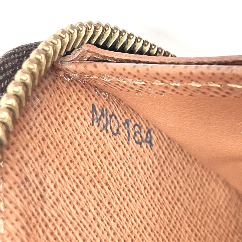 LOUIS VUITTON Zippy Wallet Long Monogram Canvas Brown Zipper Around M60017  Used