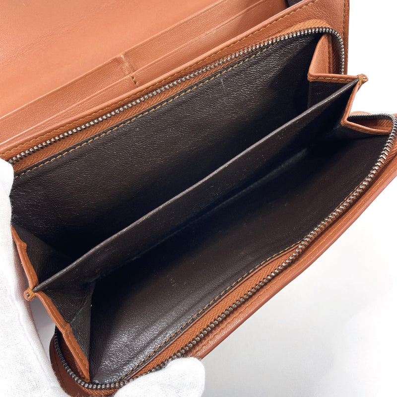 BOTTEGAVENETA purse Intrecciato leather Brown mens Used