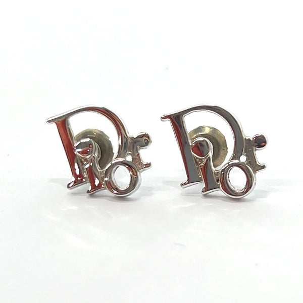Christian Dior earring metal Silver Women Used