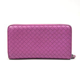 BOTTEGAVENETA purse Intrecciato leather purple Women Used