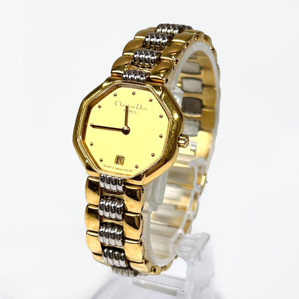 Dior Watches 48.133 Octagon Stainless Steel/Gold Plated gold gold Women Used