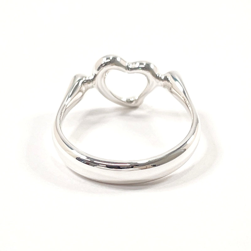 TIFFANY&Co. Ring Open heart Elsa Peretti Silver925 #9.5(JP Size) Silver Women Used